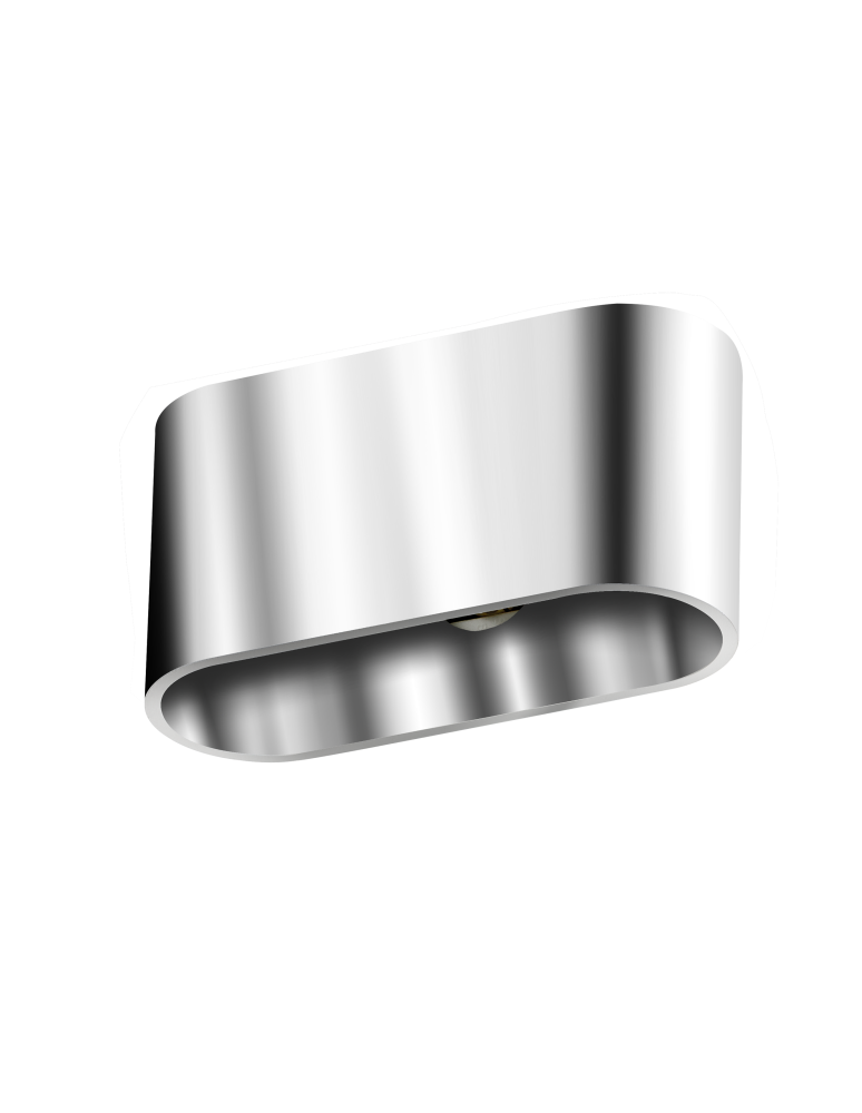 Kinkiety - Azzardo VEGA CHROME 1xG9 Ścienna Chrom AZ1758 - produkt kolory-swiatla.pl 1