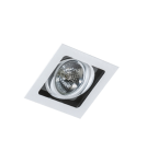 Lampy podtynkowe kierunkowe - Azzardo SISTO 2 WHITE/BLACK 2xES111 Wpuszczana Biały/Czarny AZ1447 - produkt 2