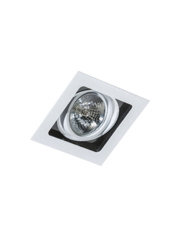 Azzardo SISTO 2 WHITE/BLACK 2xES111 Wpuszczana Biały/Czarny AZ1447 - produkt 2