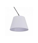 Lampy wiszące podwójne - AZzardo ADAM 2 S PENDANT Biały Wisząca AZ1842+AZ2602(2x) - produkt 4