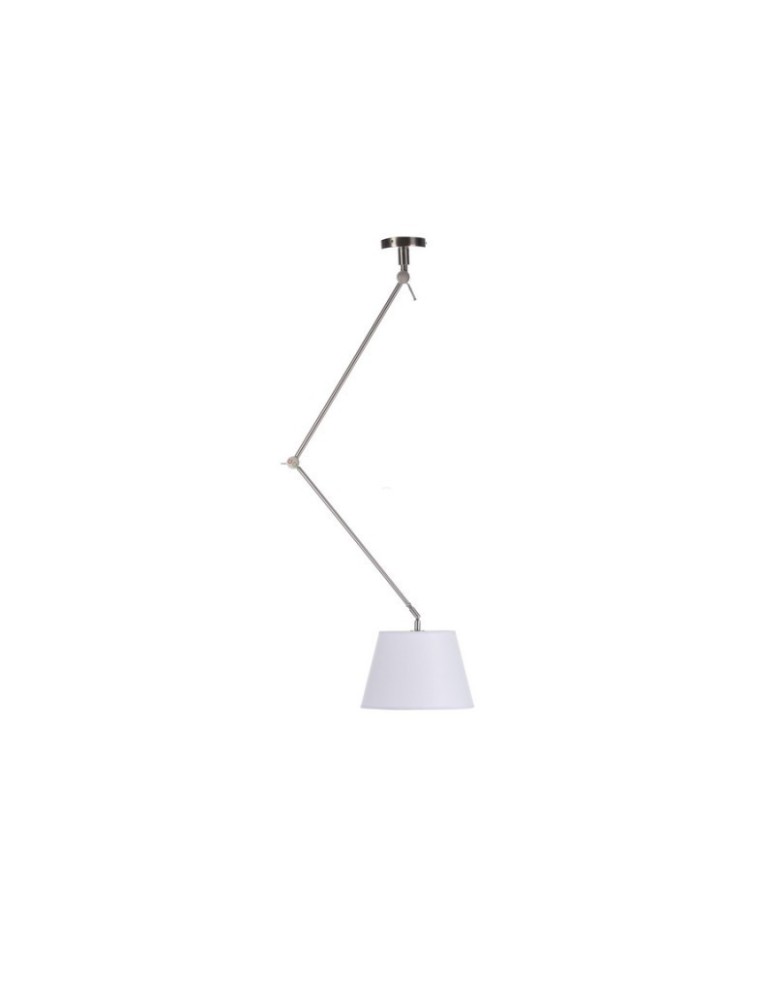 Lampy wiszące z abażurem - AZzardo ADAM S PENDANT Biały MD2299-S Wisząca - produkt kolory-swiatla.pl 1