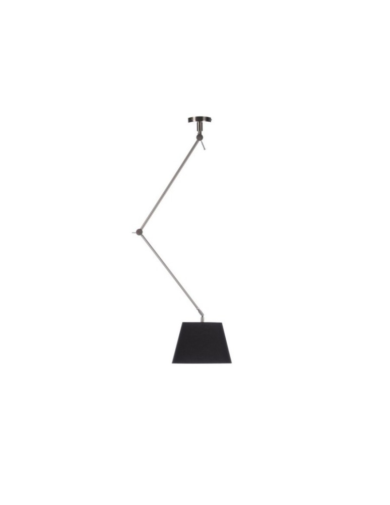 Lampy wiszące z abażurem - Azzardo ADAM S PENDANT LAMPBODY 1xE27 Wisząca/Ramię z Bazą Montażową bez Abażuru Chrom AZ1841 - produkt kolory-swiatla.pl 1