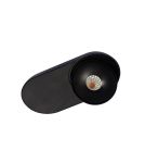 Lampy podtynkowe kierunkowe - Azzardo TORONTO 1 BK LED 10W 680lm 3000K Wpust Wychylna Czarny AZ4064 - product 1