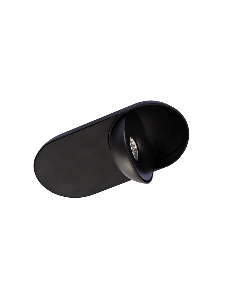 Lampy podtynkowe kierunkowe - Azzardo TORONTO 1 BK LED 10W 680lm 3000K Wpust Wychylna Czarny AZ4064 - product kolory-swiatla.pl 3