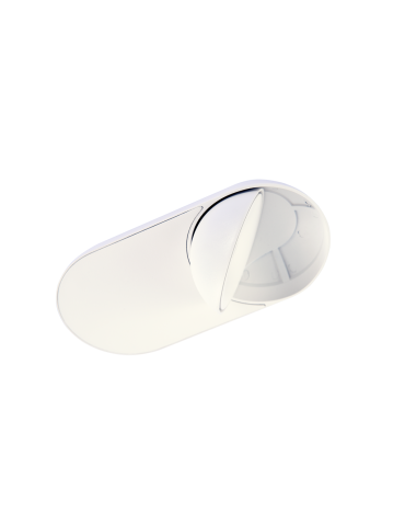Azzardo TORONTO 1 WH LED 10W 680lm 3000K Wpust Wychylna Biały AZ4070 - produkt 2