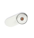 Lampy podtynkowe kierunkowe - Azzardo TORONTO 1 WH LED 10W 680lm 3000K Wpust Wychylna Biały AZ4070 - product 3