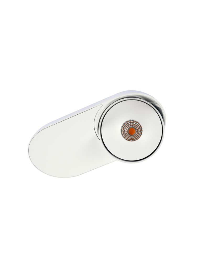 Lampy podtynkowe kierunkowe - Azzardo TORONTO 1 WH LED 10W 680lm 3000K Wpust Wychylna Biały AZ4070 - product kolory-swiatla.pl 3