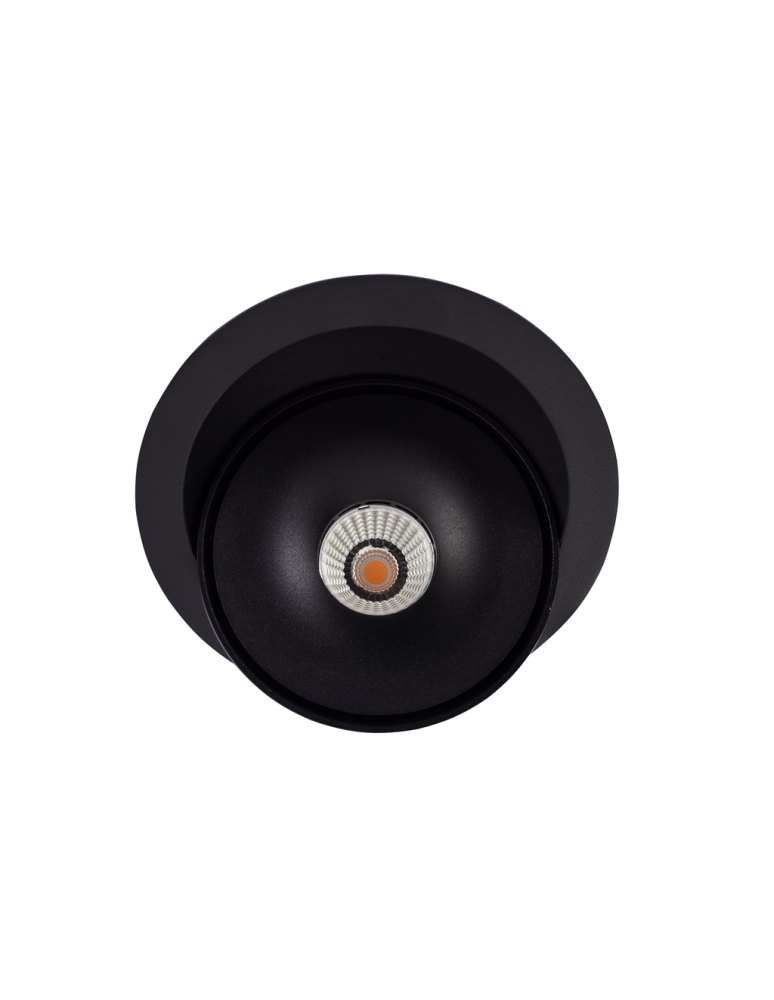 Lampy podtynkowe kierunkowe - Azzardo TORONTO 1 SPOT BK LED 15W 810lm 3000K Wpust Wychylna Czarny AZ4063 - product kolory-swiatla.pl 2
