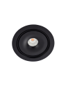 Azzardo TORONTO 1 SPOT BK LED 15W 810lm 3000K Wpust Wychylna Czarny AZ4063