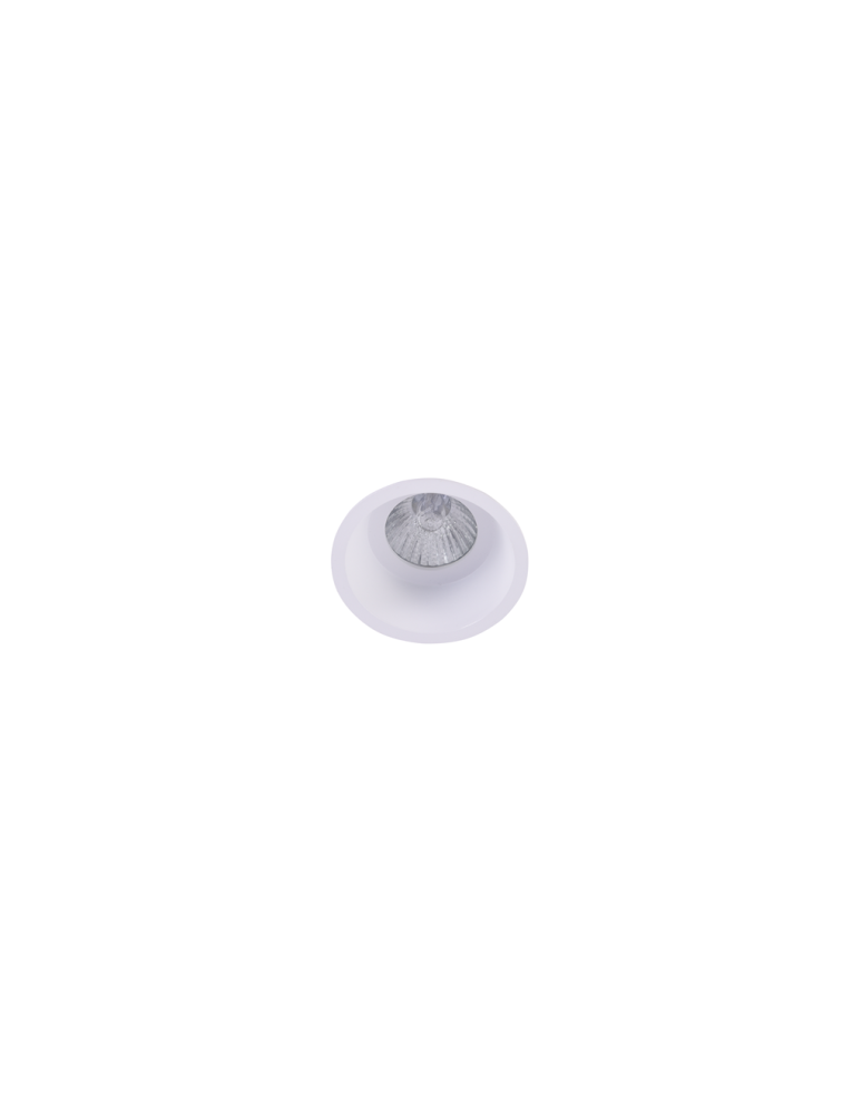 Azzardo ITAKA WH 1xGU10 Wpust Nieruchoma Biały AZ4073