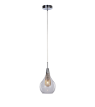 Lampy wiszące - Azzardo ELEKTRA 1 1xG9 Wisząca Przeźroczysty/chrom AZ1687 - produkt 1