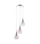 Lampy wiszące na listwie - Azzardo ELEKTRA 3 LINE 3xG9 Wisząca Przeźroczysty/chrom AZ1689 - produkt 4