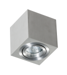 Oprawy sufitowe na wymienne źródło światła - Azzardo MINI ELOY ALUMINIUM 1xGU10 Natynkowa Aluminium AZ1754 - produkt 1