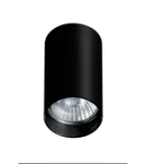 Oprawy sufitowe na wymienne źródło światła - Azzardo MINI ROUND BLACK 1xGU10 Natynkowa Czarny AZ1781 - product 2