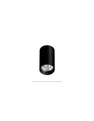 Azzardo MINI ROUND BLACK 1xGU10 Natynkowa Czarny AZ1781 - produkt 2
