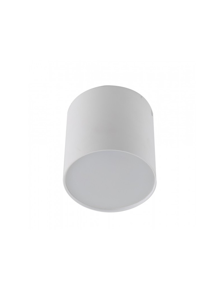 Oprawy sufitowe LEDowe - Azzardo MATEO S WHITE 1xLED Natynkowa Biały Mat AZ1455 - produkt kolory-swiatla.pl 1