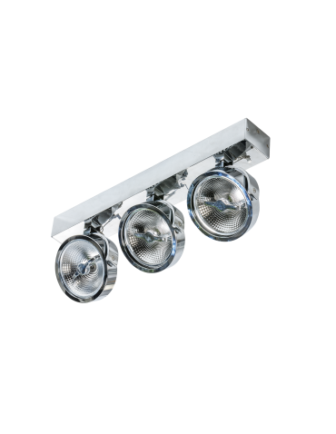 Azzardo JERRY 3 12V CHROM 3xAR111 Reflektor Sufitowy Chrom AZ1750