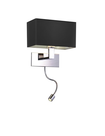 Azzardo MARTENS WALL LED BLACK 1xLED Ścienna Czarny AZ1558