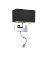 Azzardo MARTENS WALL LED BLACK 1xLED Ścienna Czarny AZ1558