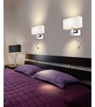 Kinkiety do czytania - Azzardo MARTENS WALL LED BLACK 1xLED Ścienna Czarny AZ1558 - product 2