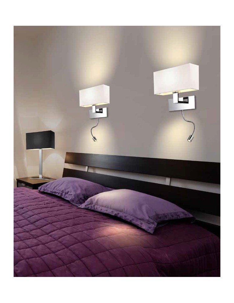 Kinkiety do czytania - Azzardo MARTENS WALL LED BLACK 1xLED Ścienna Czarny AZ1558 - product kolory-swiatla.pl 2