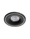 Azzardo SIMON ROUND BLACK 1xGU10 Wpuszczana Czarny AZ1613