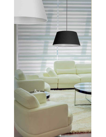 Azzardo OLAV PENDANT BLACK 1xE27 Wisząca Czarny AZ1392