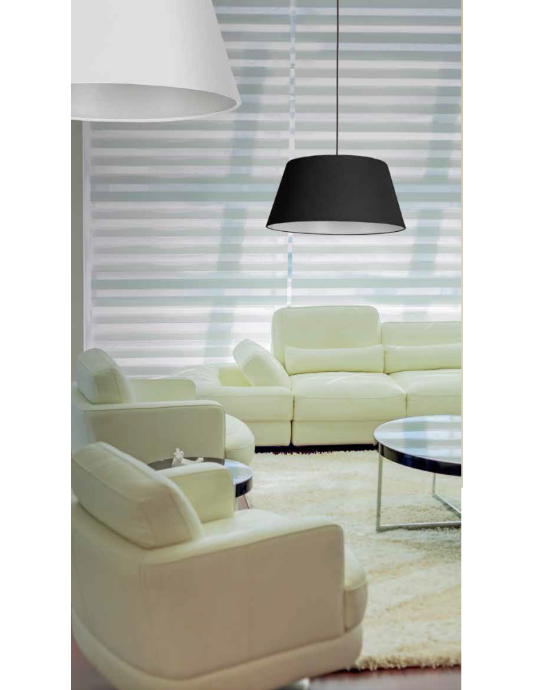 Lampy wiszące - Azzardo OLAV PENDANT BLACK 1xE27 Wisząca Czarny AZ1392 - produkt kolory-swiatla.pl 1