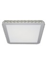 Azzardo GALLANT 38 SQUARE 1xLED Sufitowa Przeźroczysty/Biały AZ1594