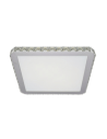 Azzardo GALLANT 50 SQUARE 1xLED Sufitowa Przeźroczysty/Biały AZ1595