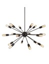 Azzardo ORBIT BLACK 18xE27 Wisząca Czarny AZ1657