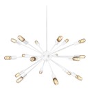 Lampy wiszące - Azzardo ORBIT WHITE 18xE27 Wisząca Biały AZ1658 - product 1