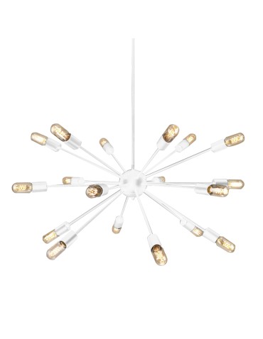 Azzardo ORBIT WHITE 18xE27 Wisząca Biały AZ1658