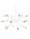 Azzardo ORBIT WHITE 18xE27 Wisząca Biały AZ1658