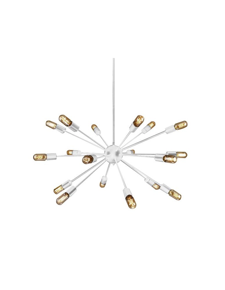 Azzardo ORBIT WHITE 18xE27 Wisząca Biały AZ1658