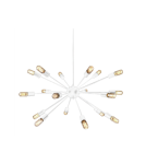 Lampy wiszące - Azzardo ORBIT WHITE 18xE27 Wisząca Biały AZ1658 - product 4