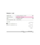 Oprawy sufitowe na wymienne źródło światła - Azzardo PAULO 1 12V WHITE/WHITE 1xAR111 Natynkowa Biały AZ1790 - product 2