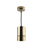 Lampy wiszące - Azzardo RAFFAEL GOLD 1xGU10 Wisząca Złoty AZ1625 - produkt 1