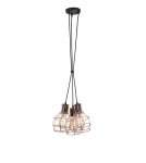 Lampy wiszące - Azzardo CARRON 3 COPPER 3xE27 Wisząca Miedź AZ1660 - produkt 1