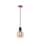Lampy wiszące - Azzardo CARRON 3 COPPER 3xE27 Wisząca Miedź AZ1660 - produkt 4