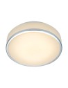 Markslojd GLOBAL 28cm Led IP44 Chrom/Biały 105960 Plafon