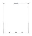 Lampy wiszące - Markslojd LED DINNER Chrom 105794 Wisząca - product 1