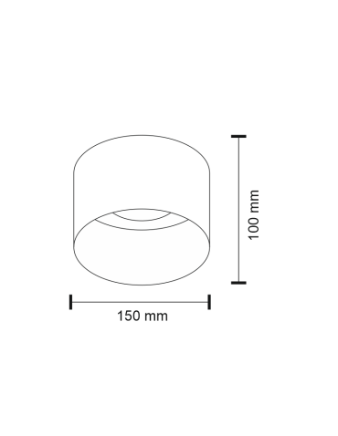 Shilo KONAN 1xGX53 czarny natynkowa 1146 - produkt 2
