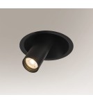 Lampy podtynkowe - oczka - Shilo YAKUMO 1xGU10 MR11 czarny wpuszczana 7804 - product 1