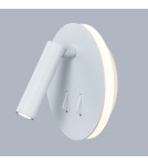 Kinkiety - ITALUX Nemo kinkiet LED 9W 3000K biały SP.7348-02A-WH - product 1