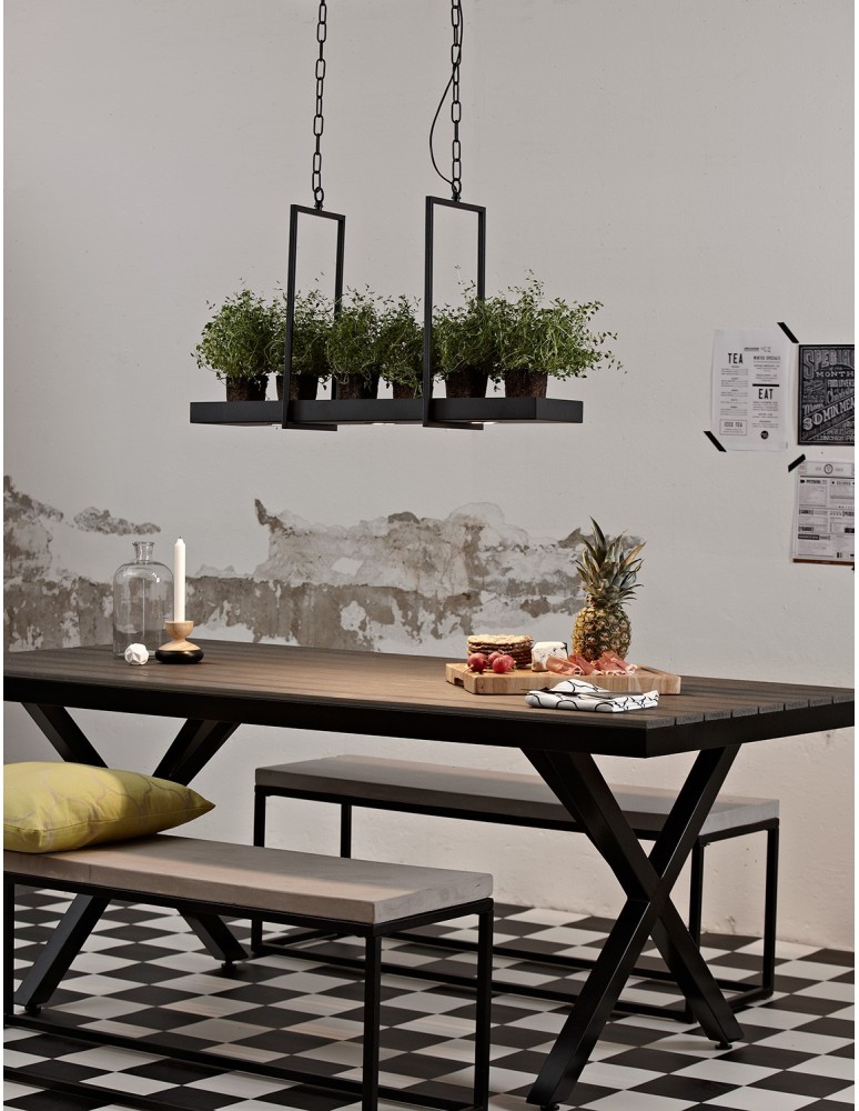 Markslojd TRAY LED Czarny 105780 Wisząca