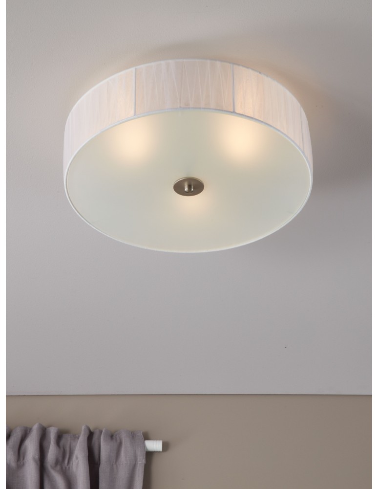 Lampy sufitowe - Markslojd BYSKE 3L Biały/Matowy 104883 Plafon - product kolory-swiatla.pl 2