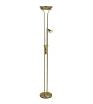 Lampy podłogowe - Markslojd DETROIT 2L Mosiądz 111242 Podłogowa - produkt 1