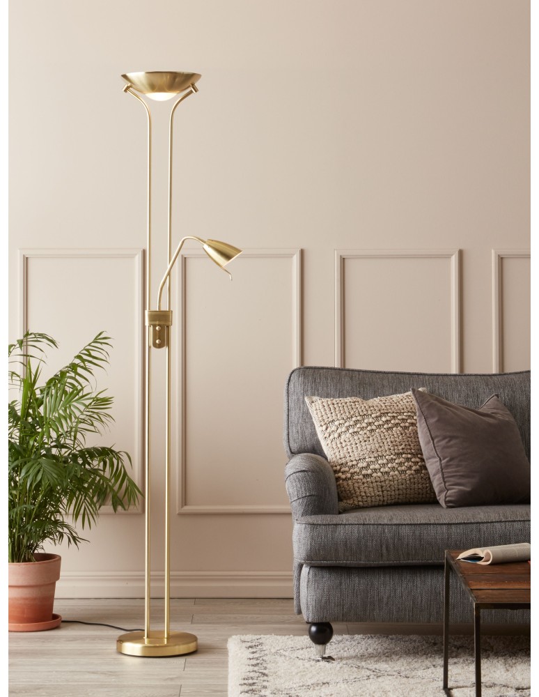 Lampy podłogowe - Markslojd DETROIT 2L Mosiądz 111242 Podłogowa - produkt kolory-swiatla.pl 2