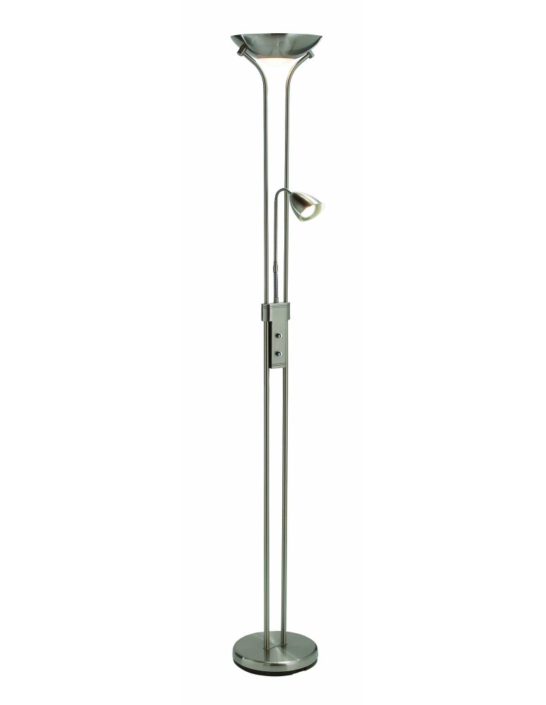 Lampy podłogowe - Markslojd DETROIT 2L Stalowy 111241 Podłogowa - produkt kolory-swiatla.pl 1